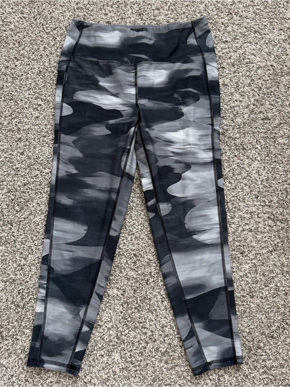 DSG Black and Gray Camo Leggings